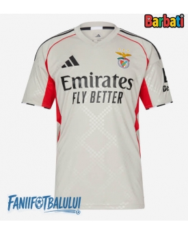 Benfica Tricou Fotbal Replică 2025-26 Barbati Deplasare